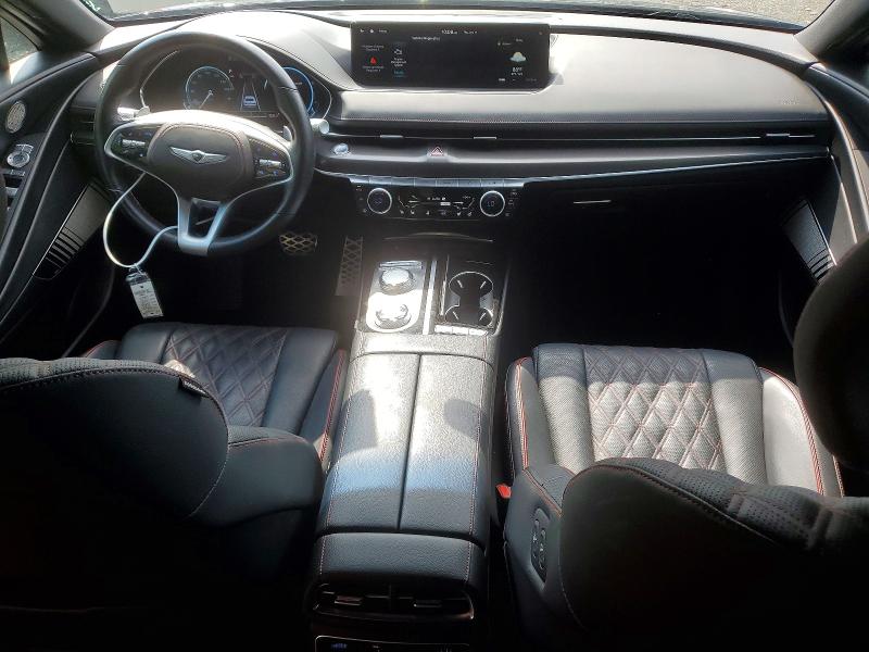 2023 Genesis G80 VIN KMTGA4SC3PU181478 COPART salvage auction — FRONT END, Id - Salvage Certificate Of Title, sold $7,300 on 2026-08-25 (photo 8)