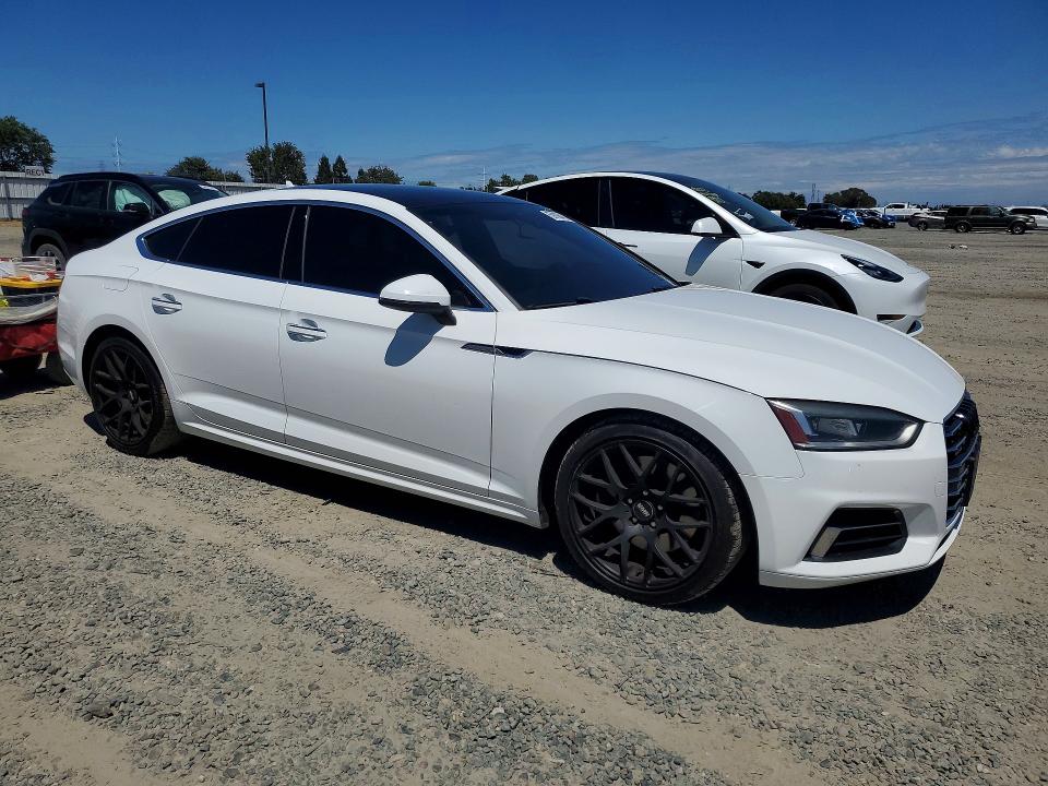 2019 Audi VIN WAUANCF5XKA059139 COPART salvage auction — NORMAL WEAR, Fl - Dis/Dlr/Exp Only Clean Title, sold $4,150 on 2026-07-28 (photo 4)