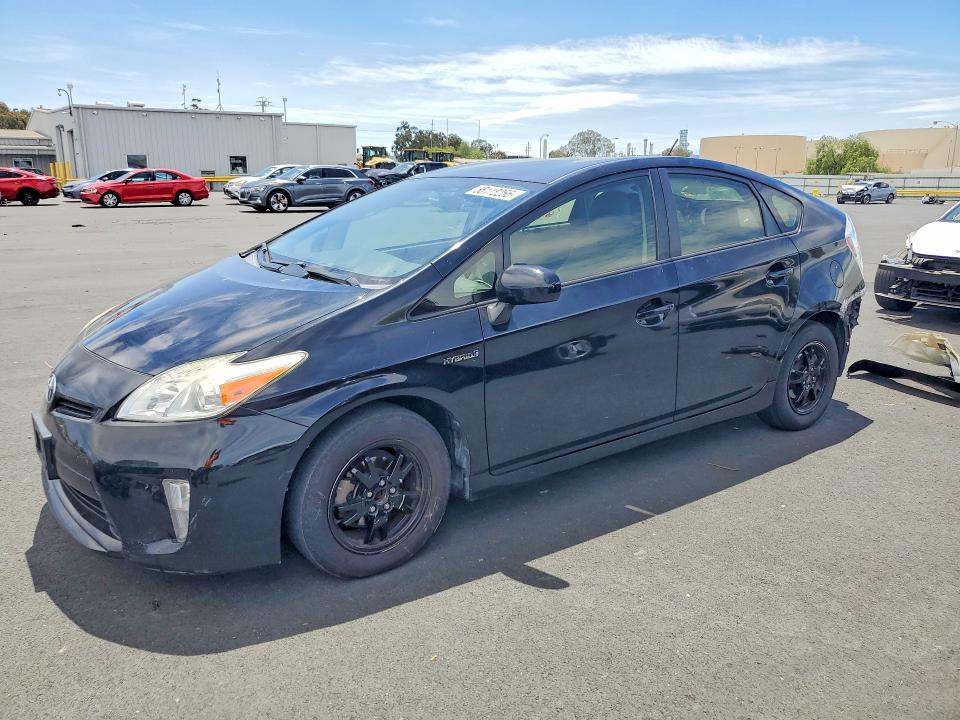 2014 Toyota Prius VIN JTDKN3DU5E0383434 COPART salvage auction — REAR END, Ca - Salvage Certificate, sold $950 on 2026-07-13 (photo 1)