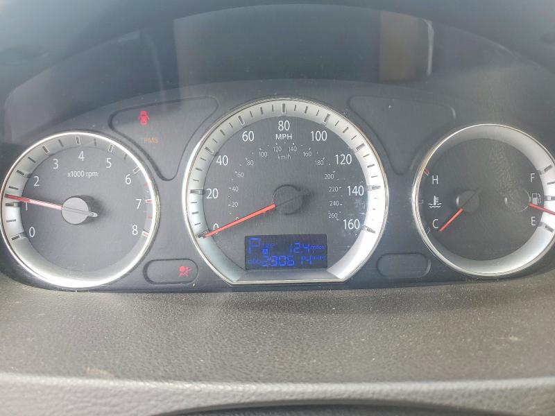2009 Hyundai Sonata VIN 5NPET46C19H416841 COPART salvage auction — REAR END, Va - Cert Of Title - Salvage, sold $175 on 2026-07-15 (photo 9)