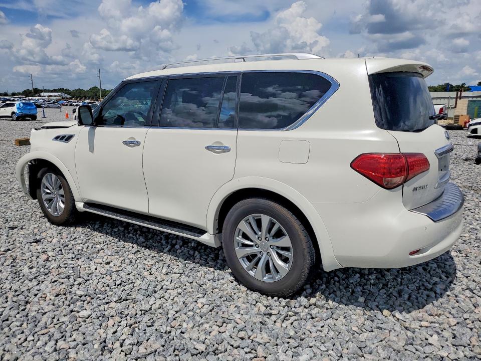 2017 Infiniti VIN JN8AZ2NF1H9640992 COPART salvage auction — FRONT END, Fl - Cert Of Ttl-Rebuilt&Slvg Rbld, sold $5,300 on 2026-07-14 (photo 2)