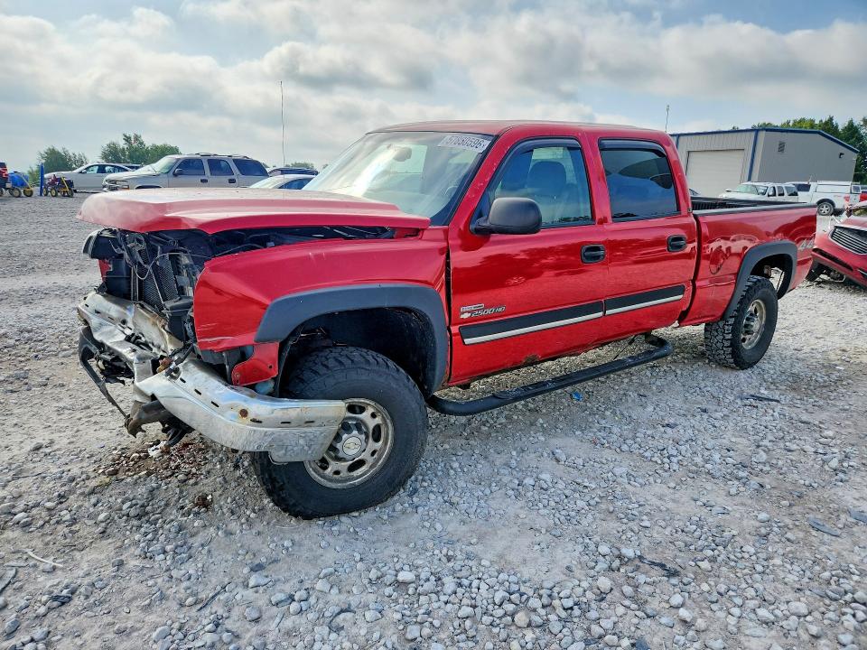 2006 Chevrolet Silverado 2500 VIN 1GCHK23D46F232792 COPART salvage auction — FRONT END, MI - CERTIFICATE OF TITLE, sold $1,850 on 2026-07-09 (photo 1)