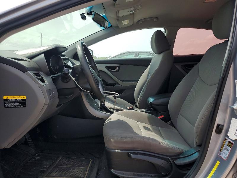2015 Hyundai Elantra VIN 5NPDH4AE0FH624095 COPART salvage auction — FRONT END, Tx - Certificate Of Title, sold $725 on 2026-07-09 (photo 7)