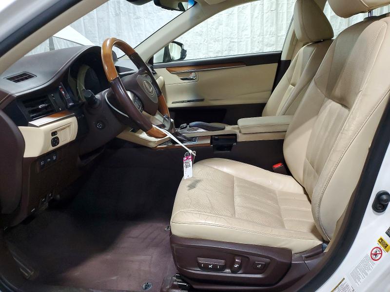 2016 Lexus ES VIN JTHBW1GG2G2108214 COPART salvage auction — FRONT END, Ny - Mv-907A Salvage Certificate, sold $9,300 on 2026-07-02 (photo 7)