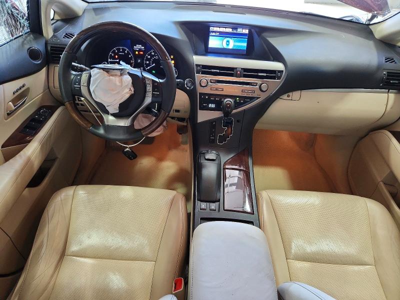 2013 Lexus Rx VIN 2T2BK1BAXDC157668 COPART salvage auction — FRONT END, VA - CERT OF TITLE - SALVAGE, sold $2,750 on 2026-07-02 (photo 8)