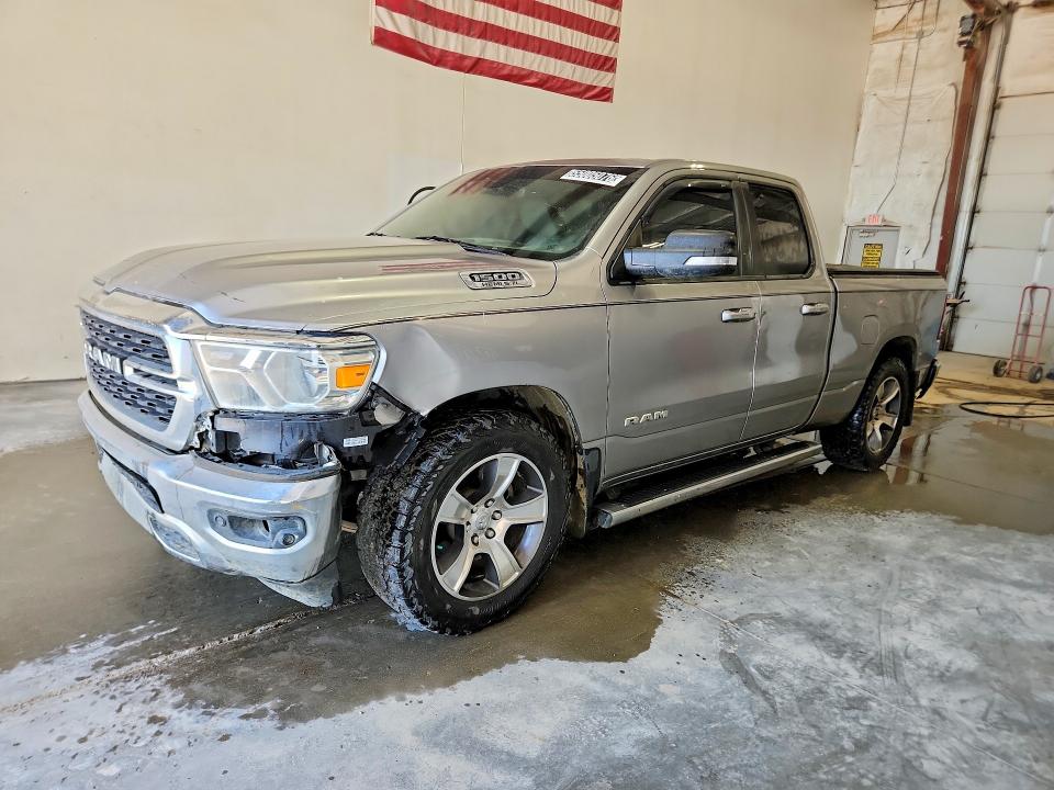 2022 Ram 1500 VIN 1C6RREBT6NN218964 COPART salvage auction — Front End, SC - CERTIFICATE OF TITLE, sold $5,100 on 2026-07-02 (photo 1)