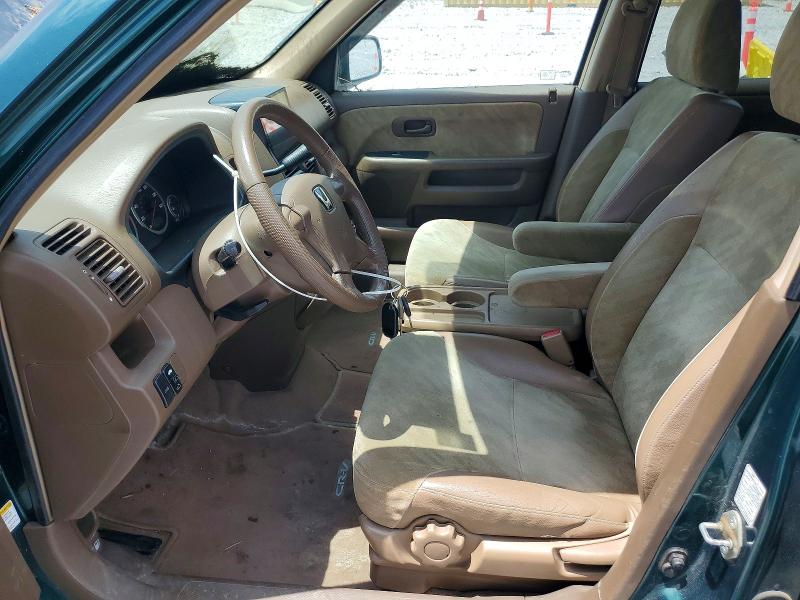2002 Honda Cr-v VIN SHSRD788X2U012216 COPART salvage auction — MECHANICAL, Oh - Certificate Of Title, sold $275 on 2026-07-07 (photo 7)