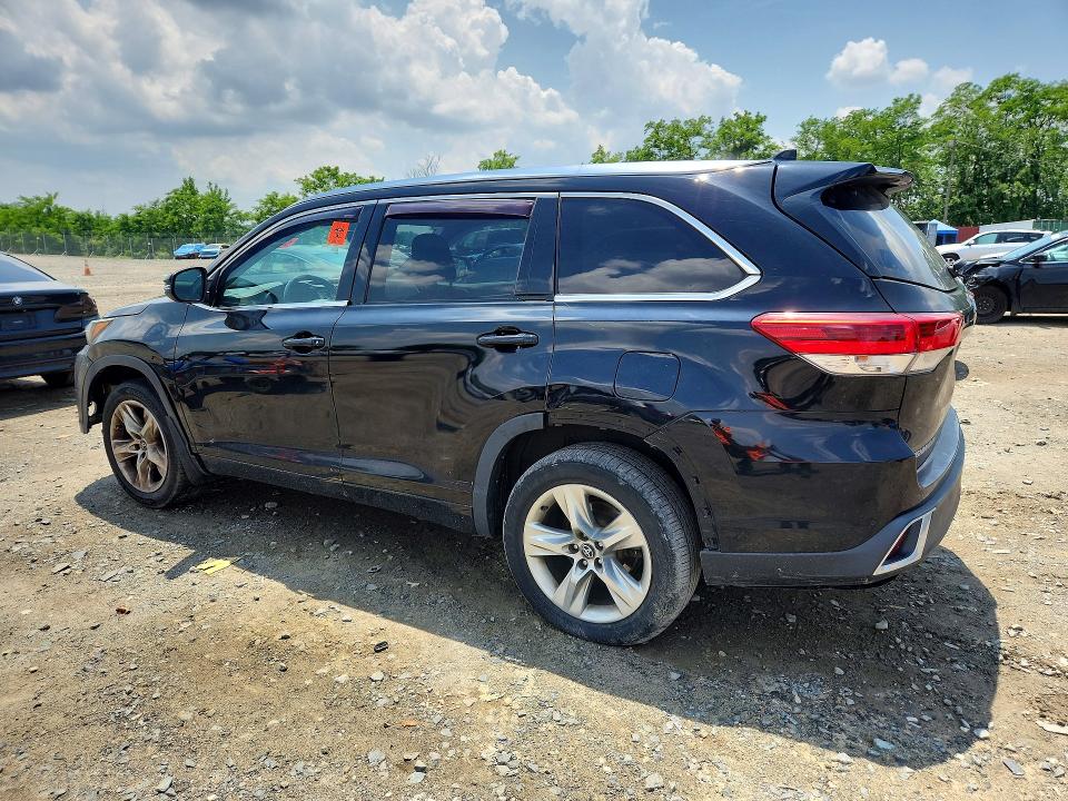2017 Toyota Highlander VIN 5TDDZRFH0HS421203 COPART salvage auction — FRONT END, MD - CERTIFICATE OF TITLE (P), sold $14,800 on 2026-07-30 (photo 2)
