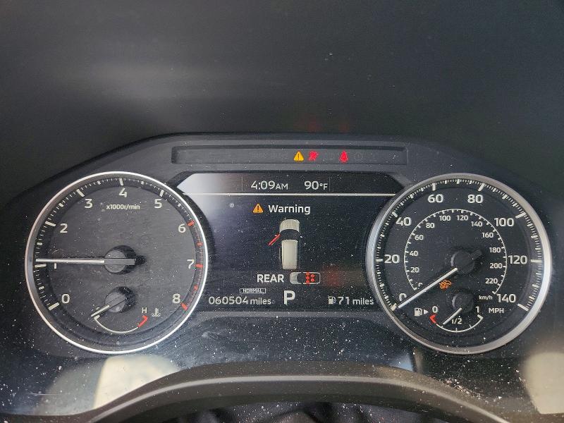 2022 Mitsubishi Outlander VIN JA4J4TA88NZ032528 COPART salvage auction — FRONT END, Oh - Cert Of Title-Salvage, sold $100 on 2026-07-21 (photo 9)