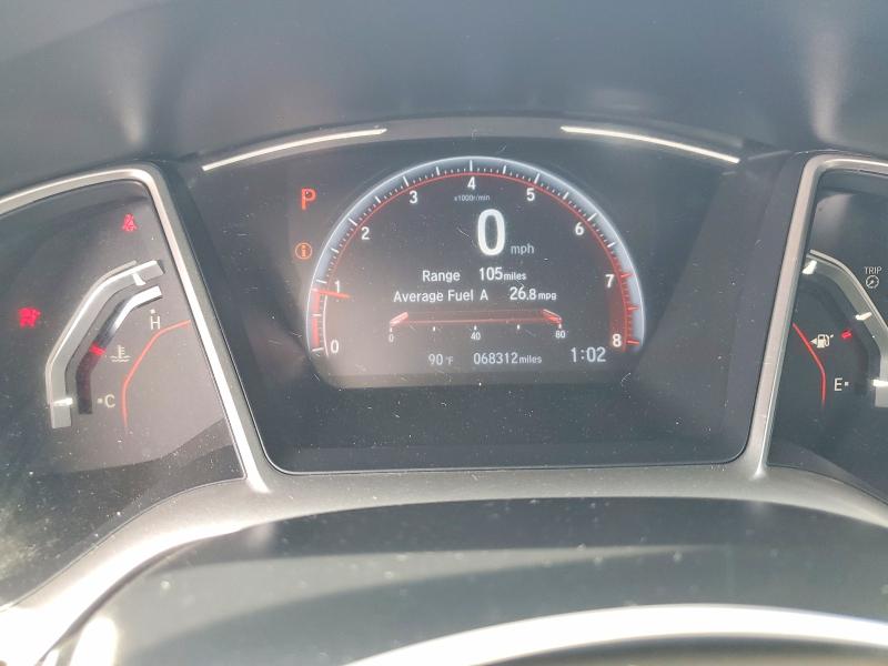 2020 Honda VIN 2HGFC2F89LH571773 COPART salvage auction — FRONT END, Tx - Salvage Vehicle Title, sold $550 on 2026-08-06 (photo 9)