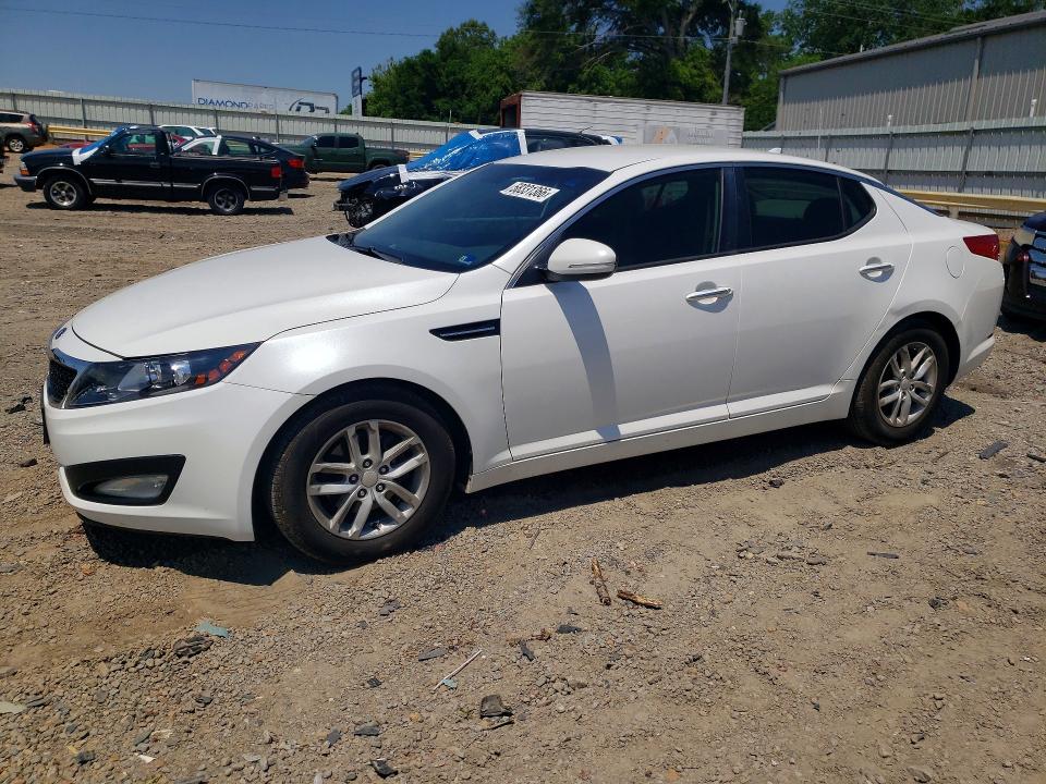 2013 Kia VIN KNAGM4A74D5402194 COPART salvage auction — FRONT END, Va - Cert Of Title - Salvage, sold $350 on 2026-07-10 (photo 1)