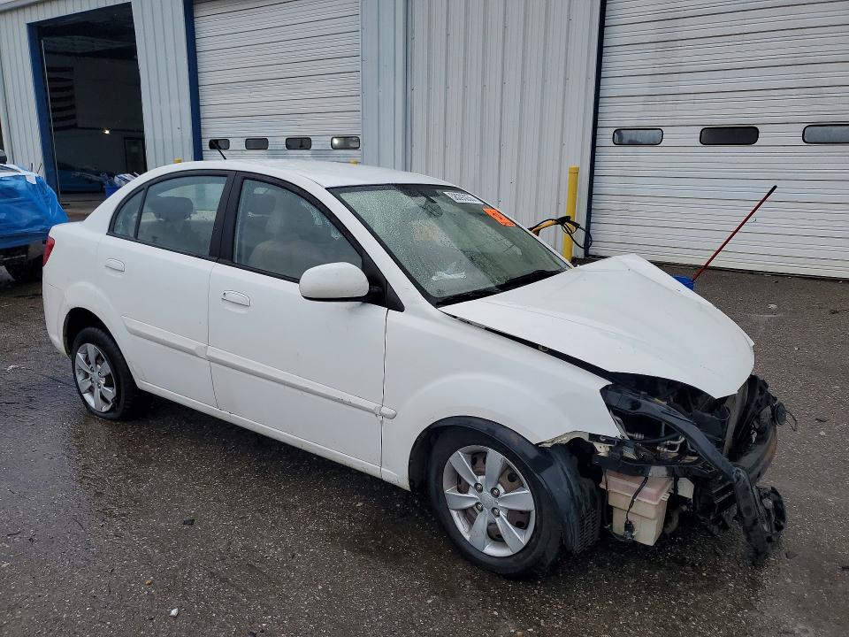 2011 Kia Rio VIN KNADH4A31B6873022 COPART salvage auction — FRONT END, AL - CERT OF TITLE-SALVAGE TITLE, sold $200 on 2026-07-30 (photo 4)