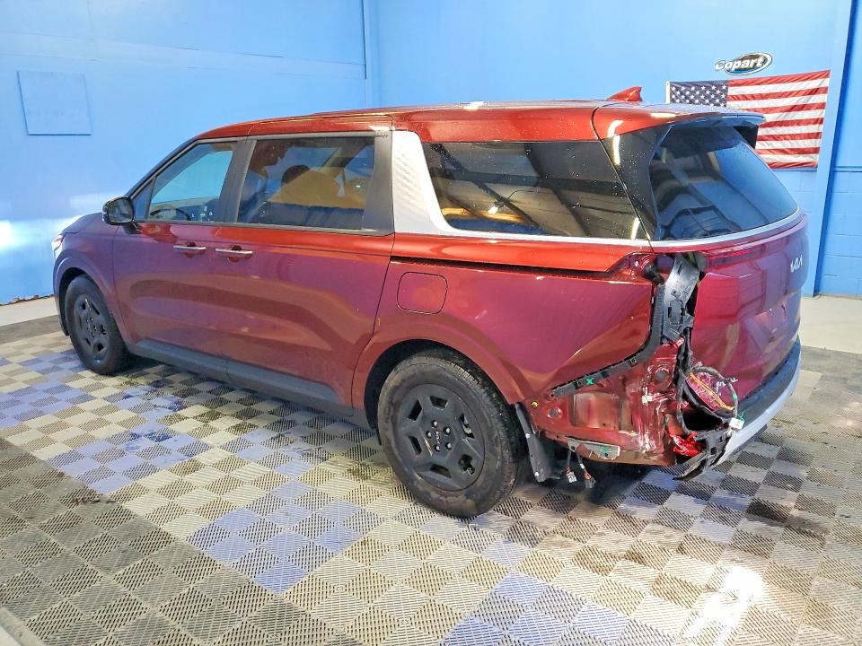 2026 Kia Carnival VIN KNDNB5K32T6590126 COPART salvage auction — STRIPPED, FL - CERTIFICATE OF TITLE, sold $15,300 on 2026-07-13 (photo 2)