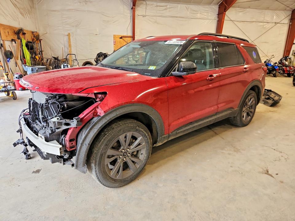 2023 Ford Explorer VIN 1FMSK8DH9PGB05683 — COPART salvage auction photo