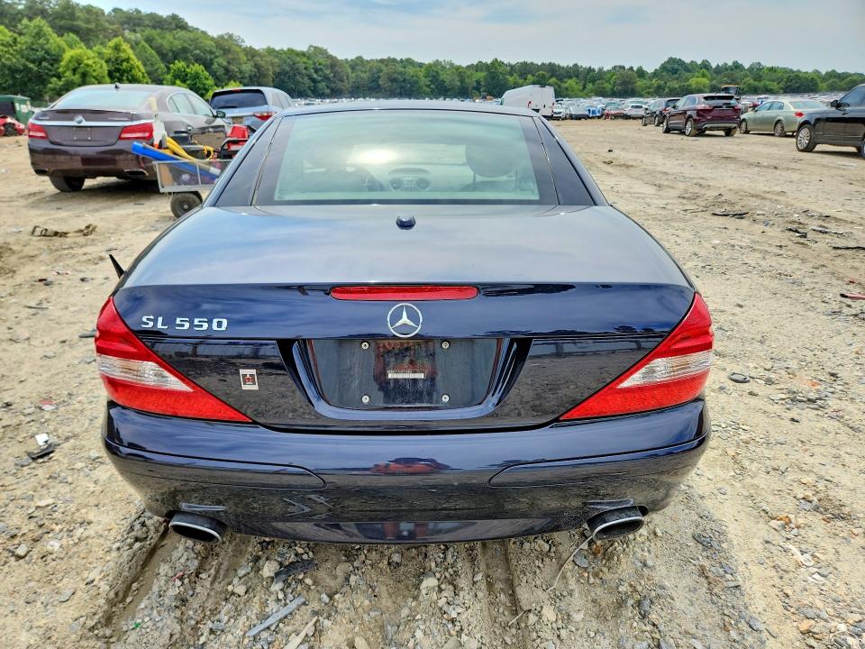 2007 Mercedes-benz Sl-klasse VIN WDBSK71F07F125956 COPART salvage auction — FRONT END, Md - Cert Of Salvage > 75% Damage, sold $300 on 2026-07-21 (photo 6)