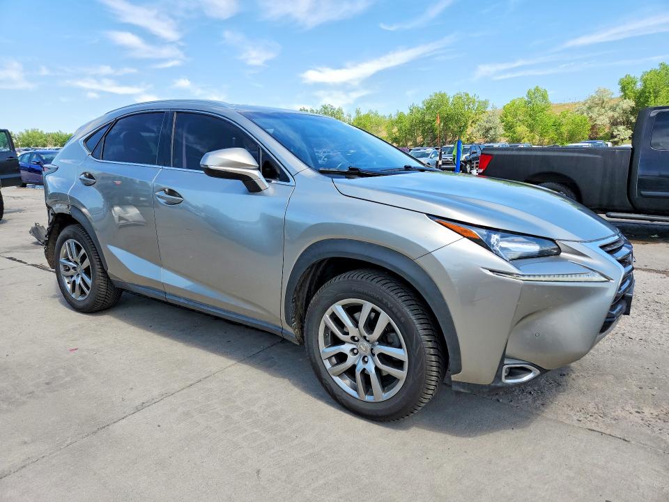 2015 Lexus Nx VIN JTJBARBZ2F2015020 COPART salvage auction — REAR END, Co - Public - Salvage Title, sold $275 on 2026-07-29 (photo 4)