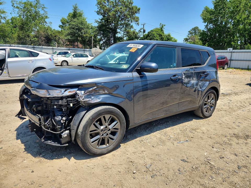 2021 Kia Soul VIN KNDJ33AU6M7789525 COPART salvage auction — FRONT END, Va - Cert Of Title - Salvage, sold $125 on 2026-07-21 (photo 1)