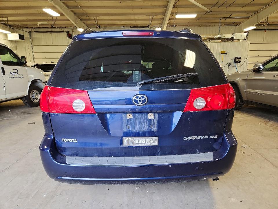 2006 Toyota Sienna VIN 5TDZA22C26S399362 COPART salvage auction — FRONT END, MN - CERT OF TITLE-PRIOR SALVAGE, sold $550 on 2026-07-16 (photo 6)