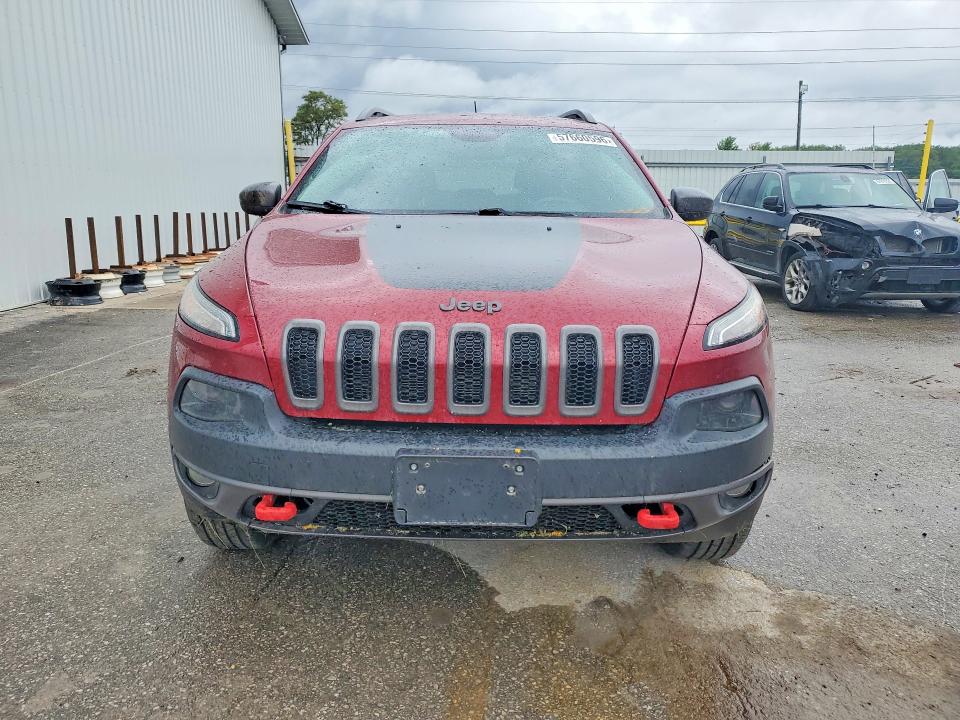 2016 Jeep Cherokee VIN 1C4PJMBB8GW154738 COPART salvage auction — UNDERCARRIAGE, Wv - Salvage Certificate, sold $2,650 on 2026-07-24 (photo 5)