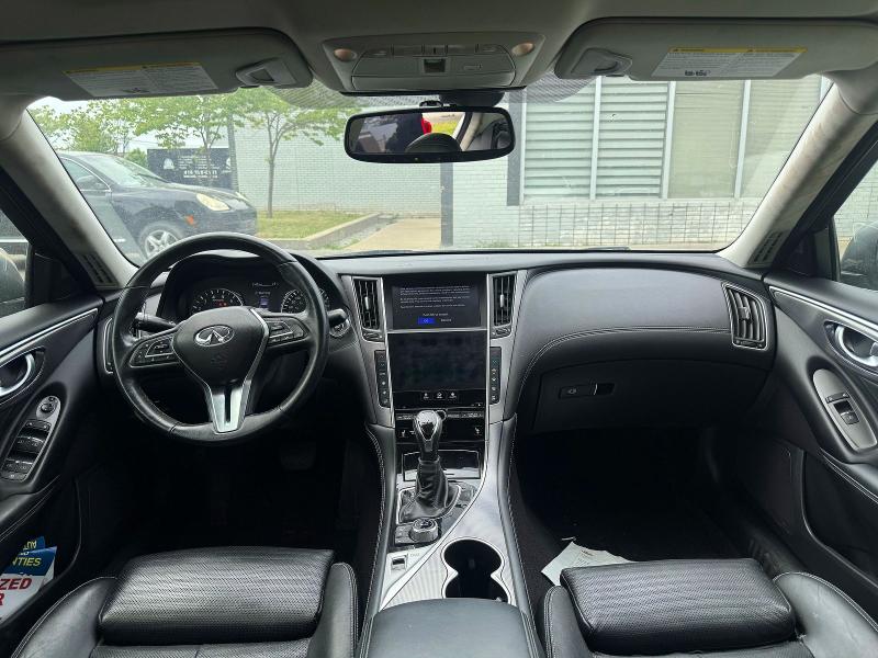 2018 Infiniti Q50 VIN JN1EV7AR6JM611757 COPART salvage auction — MECHANICAL, On - Permit No Brand - Unfit (P), sold $3,550 on 2026-07-16 (photo 9)