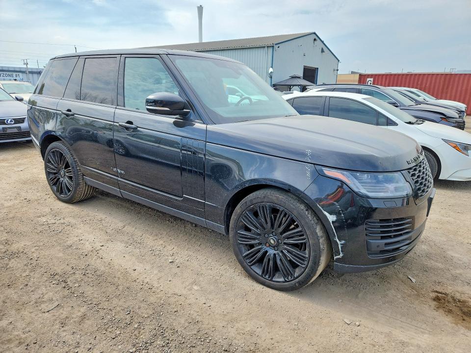 2019 Land rover RANGE ROVER VIN SALGS2RE5KA548259 COPART salvage auction — FRONT END, On - Permit No Brand - Unfit, sold $15,450 on 2026-07-09 (photo 4)