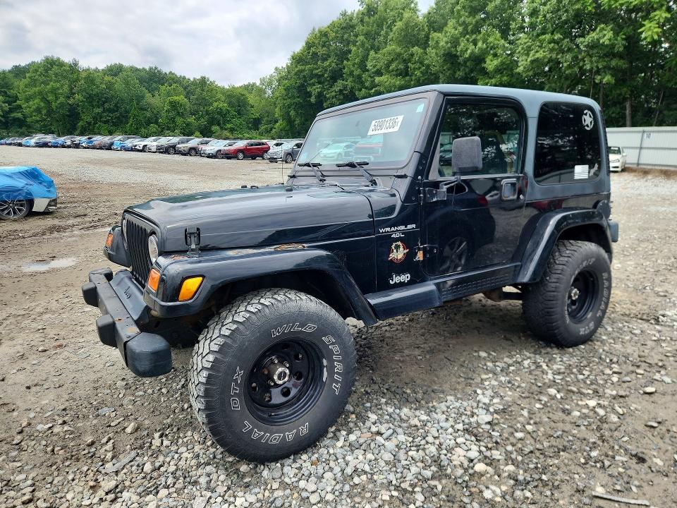 2001 Jeep Wrangler / VIN 1J4FA59S91P316718 COPART salvage auction — MECHANICAL, Ma - Cert Of Title-Reconstrctd Coll, sold $800 on 2026-07-22 (photo 1)
