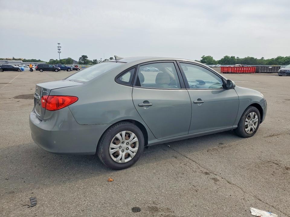 2010 Hyundai Elantra VIN KMHDU4AD0AU968264 COPART salvage auction — SIDE, Ny - Mv-907A Salvage Certificate, sold $400 on 2026-07-22 (photo 3)
