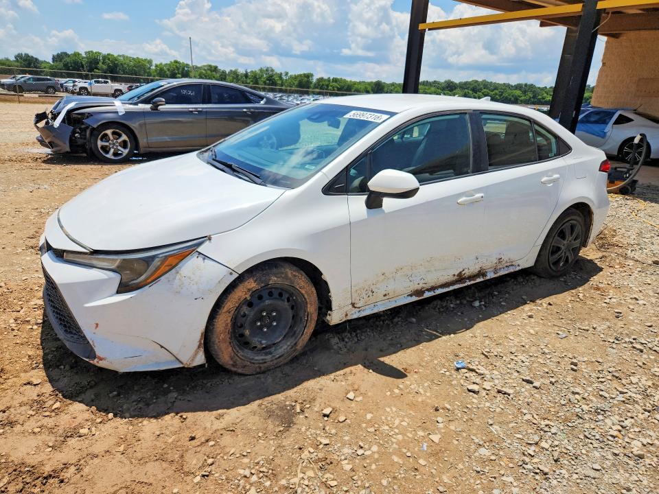 2020 Toyota Corolla VIN 5YFEPRAE5LP006418 COPART salvage auction — FRONT END, AL - CERT OF TITLE-SALVAGE TITLE, sold $3,500 on 2026-07-22 (photo 1)