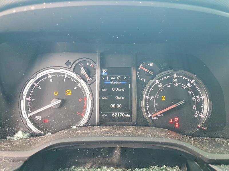 2021 Toyota 4runner VIN JTEKU5JR1M5864258 COPART salvage auction — ALL OVER, Va - Cert Of Title - Salvage, sold $10,000 on 2026-07-08 (photo 9)