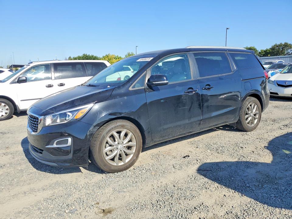 2020 Kia SEDONA VIN KNDMB5C19L6593470 COPART salvage auction — REAR END, Ca - Salvage Certificate, sold $3,600 on 2026-07-14 (photo 1)