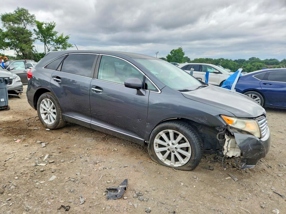 2010 Toyota Venza VIN 4T3ZA3BB6AU031903 COPART salvage auction — MECHANICAL, Md - Cert Of Salvage > 75% Damage, sold $3,800 on 2026-07-02 (photo 4)