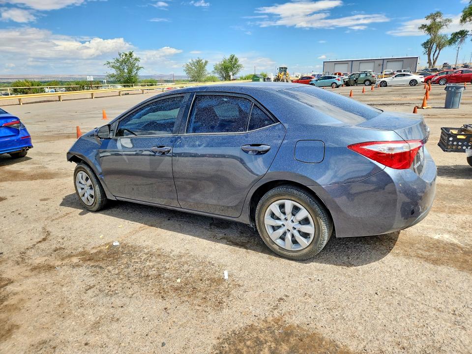 2015 Toyota Corolla VIN 2T1BURHE7FC375108 COPART salvage auction — FRONT END, Nm - Cert Of Title-Salvage, sold $950 on 2026-07-09 (photo 2)