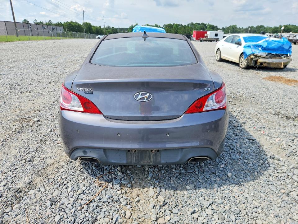 2011 Hyundai Genesis coupe VIN KMHHU6KH3BU065395 COPART salvage auction — SIDE, Ga - Cert Of Title-Salvage, sold $1,300 on 2026-07-28 (photo 6)