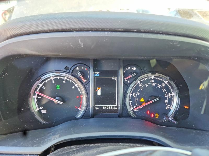 2021 Toyota 4runner VIN JTERU5JR8M5861971 COPART salvage auction — FRONT END, Ca - Salvage Certificate, sold $11,200 on 2026-07-23 (photo 9)