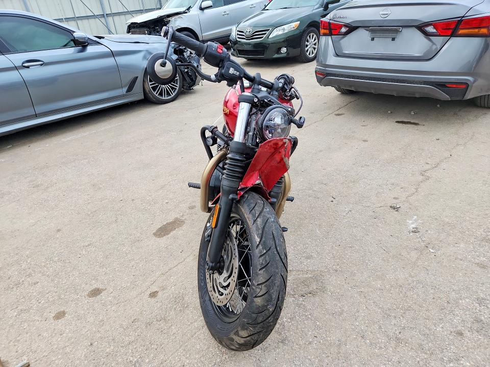2022 Triumph motorcycle Bonneville VIN SMTD53HL0NTAW7274 COPART salvage auction — FRONT END, IL - SALVAGE CERTIFICATE, sold $2,650 on 2026-07-30 (photo 2)