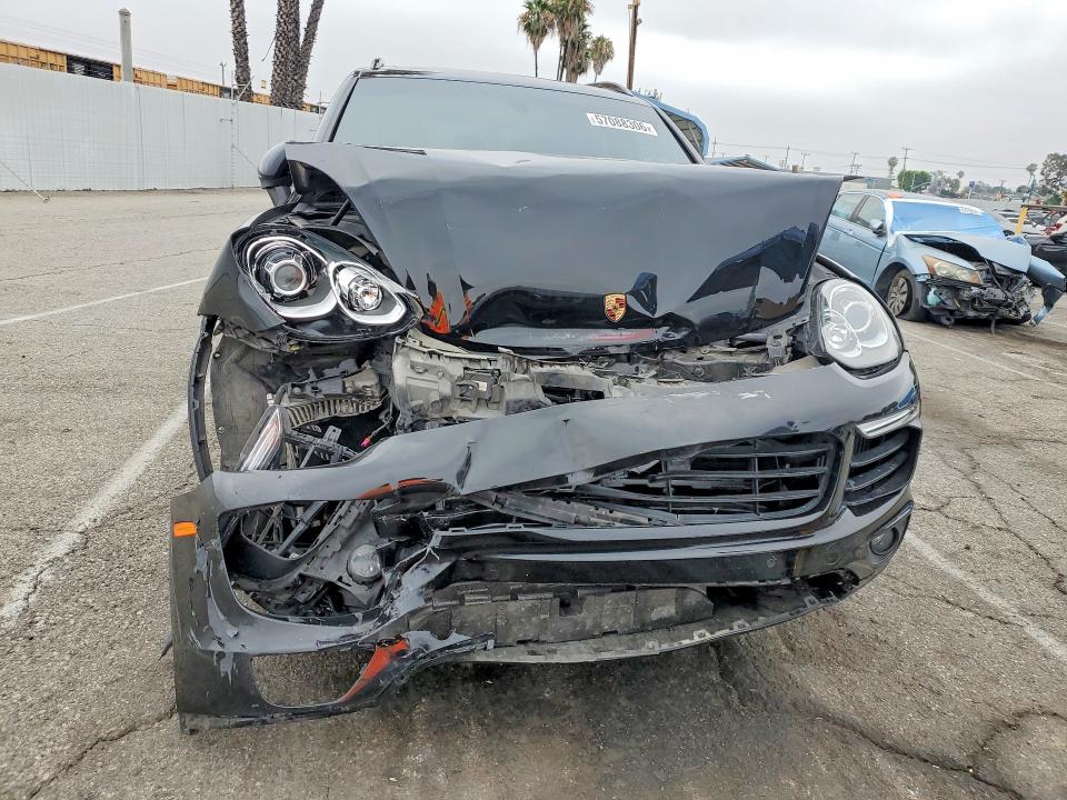 2018 Porsche Cayenne VIN WP1AB2A20JLA61311 COPART salvage auction — FRONT END, CA - SALVAGE CERTIFICATE, sold $4,050 on 2026-07-31 (photo 5)