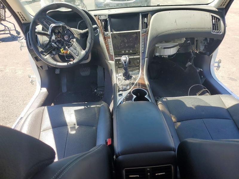 2018 Infiniti Q50 VIN JN1EV7AP9JM356181 COPART salvage auction — VANDALISM, Salvage Title, sold $275 on 2026-07-15 (photo 8)