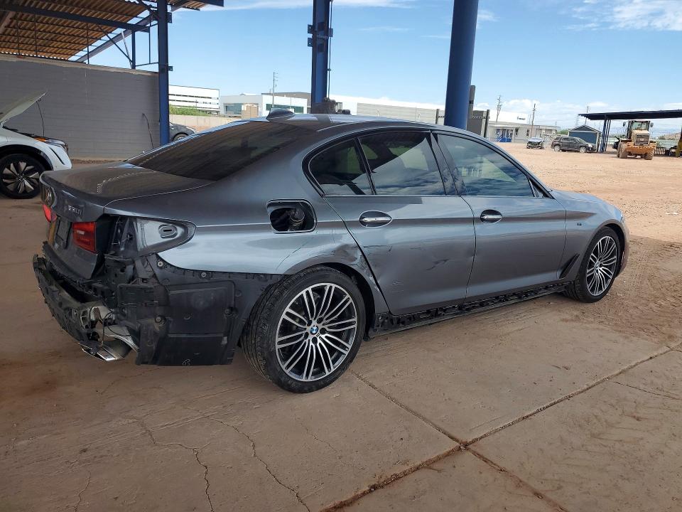 2018 BMW VIN WBAJA5C58JWA38158 COPART salvage auction — REAR END, Az - Cert Of Title - Salvage, sold $6,700 on 2026-07-07 (photo 3)