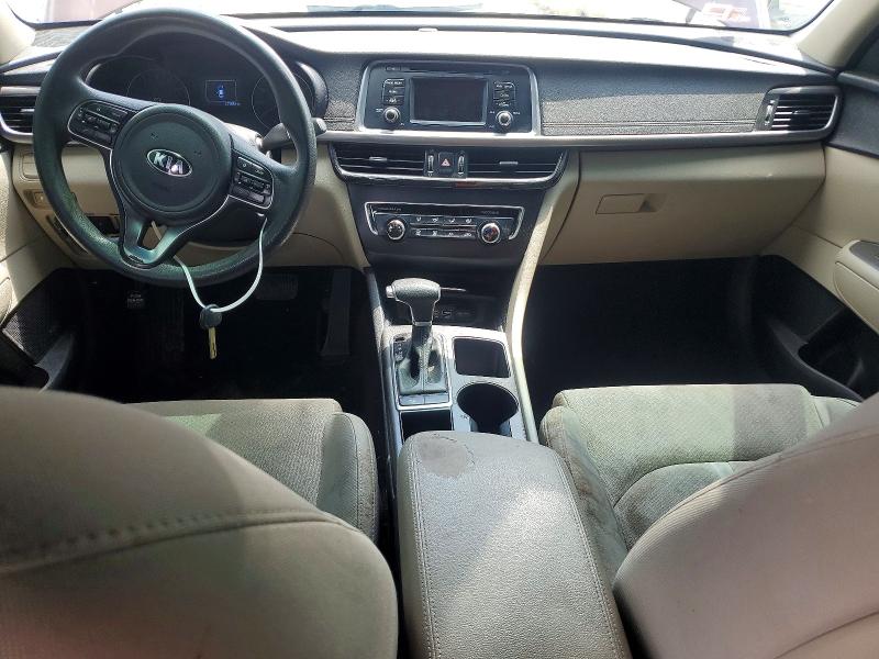 2016 Kia Optima VIN 5XXGT4L39GG073816 COPART salvage auction — FRONT END, Mt - Cert Of Title-Rebuilt Salvage, sold $1,050 on 2026-07-21 (photo 8)