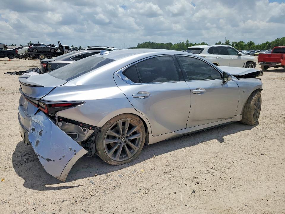 2021 Lexus Is VIN JTHGZ1B20M5039753 COPART salvage auction — FRONT END, Tx - Salvage Vehicle Title, sold $5,900 on 2026-07-14 (photo 3)