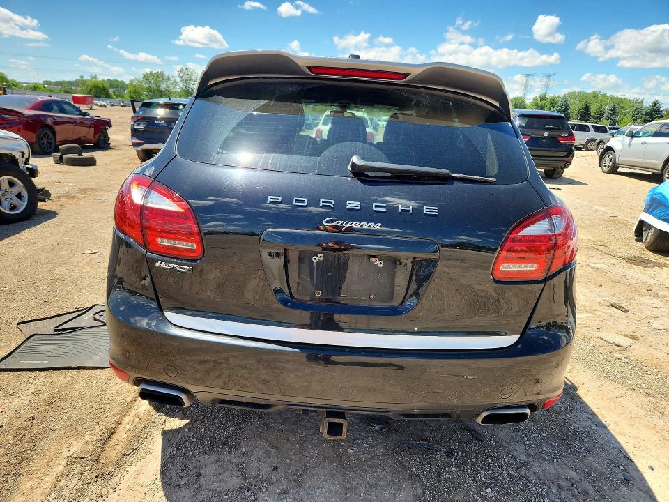 2014 Porsche Cayenne VIN WP1AF2A29ELA44341 COPART salvage auction — SIDE, Il - Salvage Certificate, sold $4,650 on 2026-07-16 (photo 6)