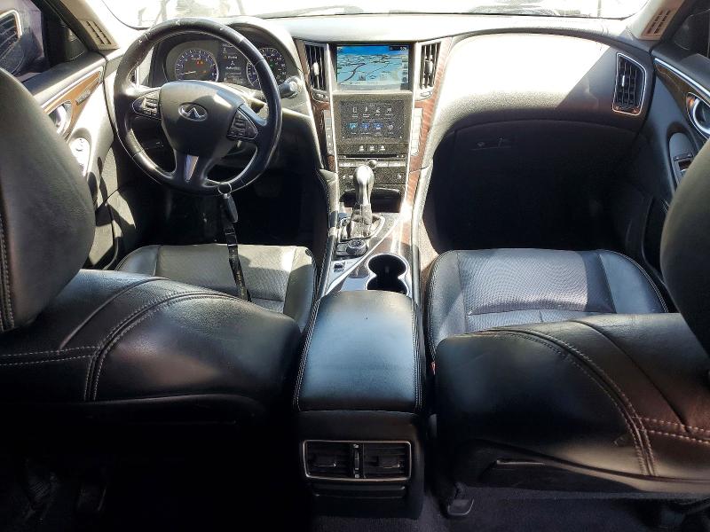 2014 Infiniti Q50 VIN JN1AV7AP5EM692205 COPART salvage auction — SIDE, Ca - Salvage Certificate, sold $1,050 on 2026-07-15 (photo 8)