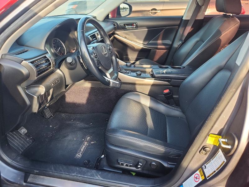 2014 Lexus Is VIN JTHBF1D24E5034833 COPART salvage auction — FRONT END, TX - SALVAGE VEHICLE TITLE (P), sold $3,500 on 2026-07-20 (photo 7)