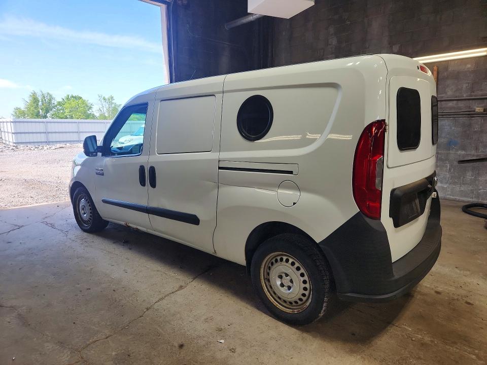 2017 Ram Promaster city VIN ZFBERFAB1H6D60598 COPART salvage auction — NORMAL WEAR, Ny - Certificate Of Title, sold $3,350 on 2026-07-27 (photo 2)