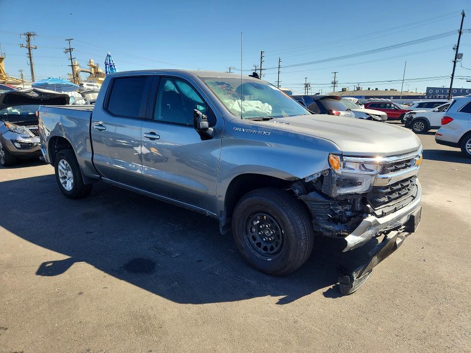 2024 Chevrolet Silverado VIN 3GCPDKEK6RG458868 COPART salvage auction — FRONT END, Ca - Salvage Certificate, sold $13,200 on 2026-08-19 (photo 4)