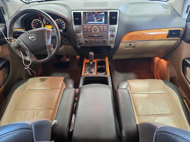 2015 Nissan Armada VIN 5N1BA0NEXFN613499 COPART salvage auction — FRONT END, Va - Cert Of Title - Salvage, sold $1,200 on 2026-07-02 (photo 8)