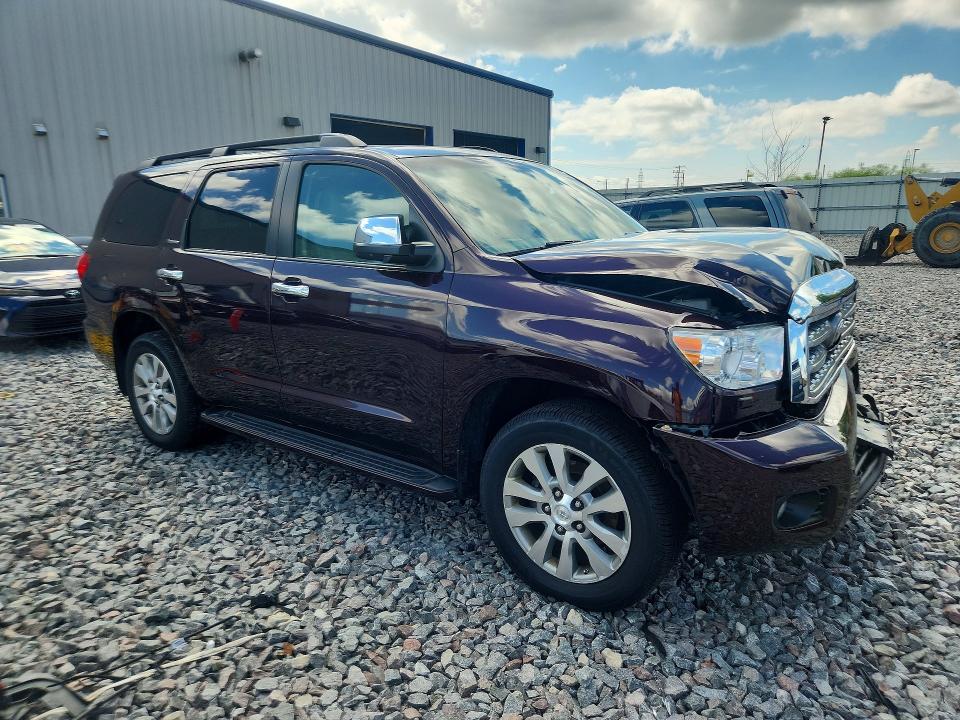 2013 Toyota VIN 5TDJW5G11DS090115 COPART salvage auction — FRONT END, Wi - Certificate Of Title, sold $7,000 on 2026-07-13 (photo 4)