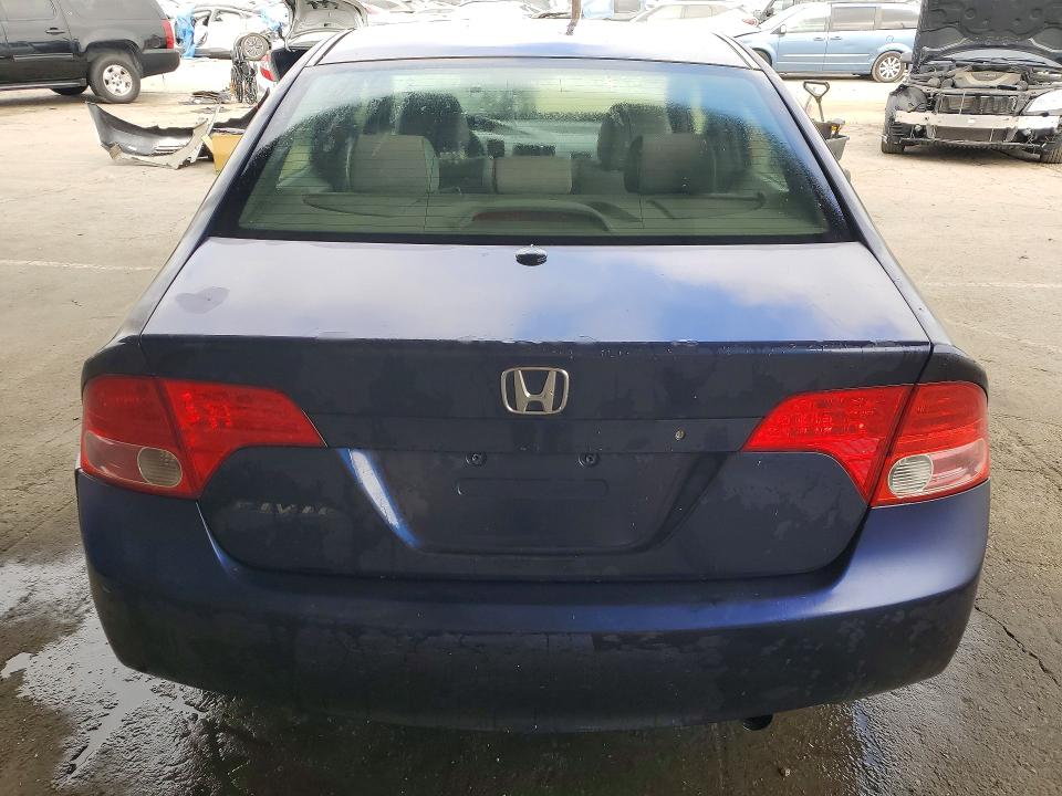 2007 Honda Civic VIN JHMFA16577S005046 COPART salvage auction — FRONT END, CA - SALVAGE CERTIFICATE, sold $225 on 2026-07-27 (photo 6)