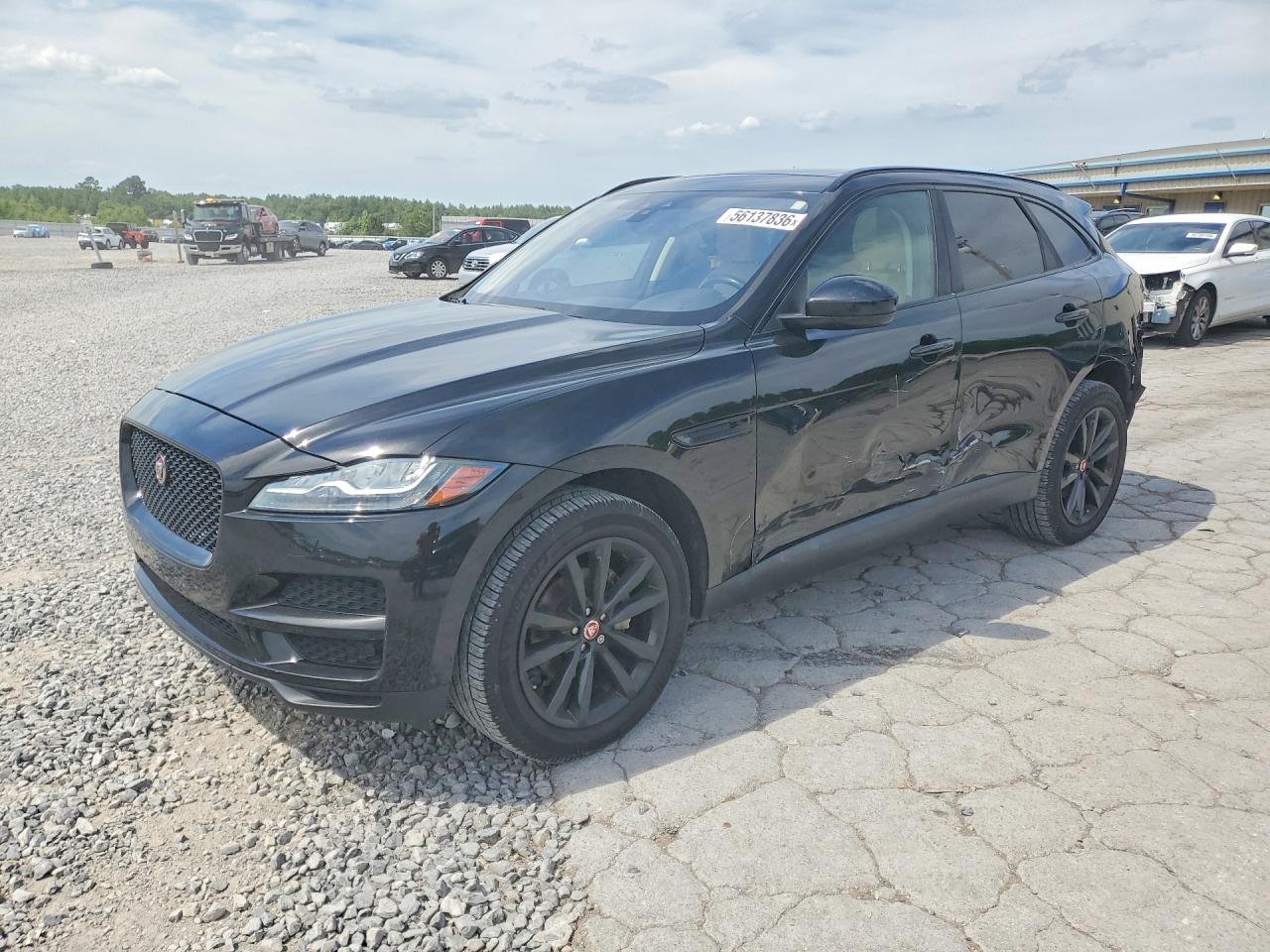 2018 Jaguar F-Pace VIN SADCK2FXXJA322037 COPART salvage auction — Rear End, TN - SALVAGE CERTIFICATE, sold $5,100 on 2026-07-09 (photo 1)
