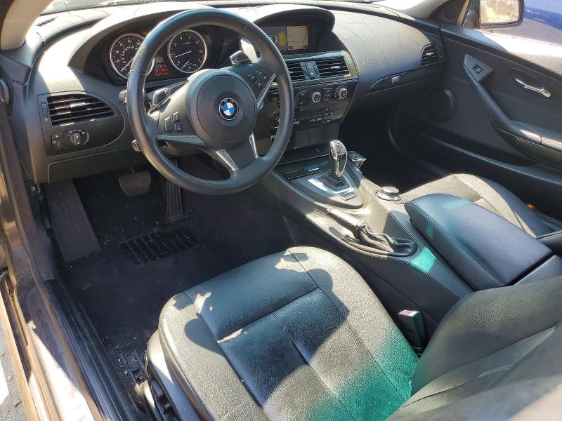 2008 BMW 6 series VIN WBAEA53598CV90620 COPART salvage auction — VANDALISM, De - Salvage Certificate, sold $425 on 2026-07-28 (photo 8)